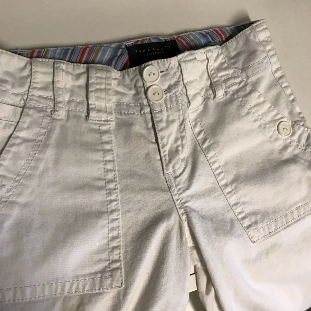 Cargo White Jeans
